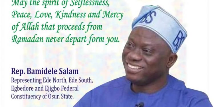 Eid-el Fitri: Bamidele Salam tells Muslim faithfuls to show love, harmony