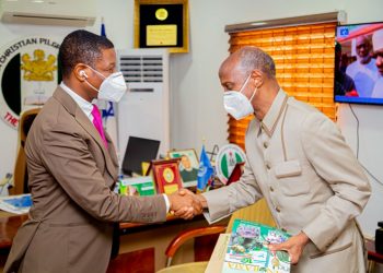 TETFund Boss Prof. Bogoro commiserates with Rev. Pam over mother’s death