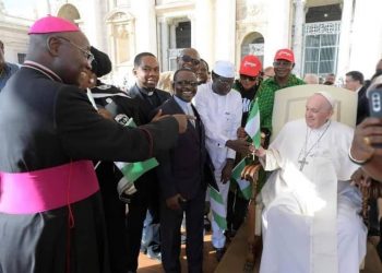 Pope Francis prays for Nigeria in Rome 