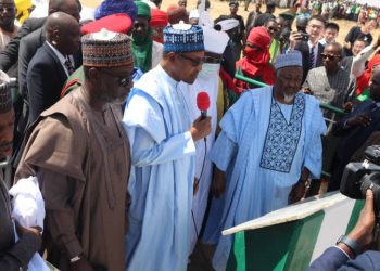 President Buhari commissions irrigation scheme in Jigawa