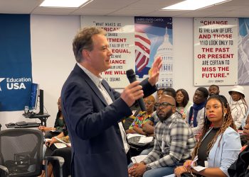 Why 700 Nigerian students are leaving for US after embassy pre-departure ceremonies 